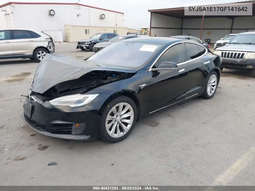 5YJSA1E17GF141642 2016 Tesla Model S 60/70/75/85