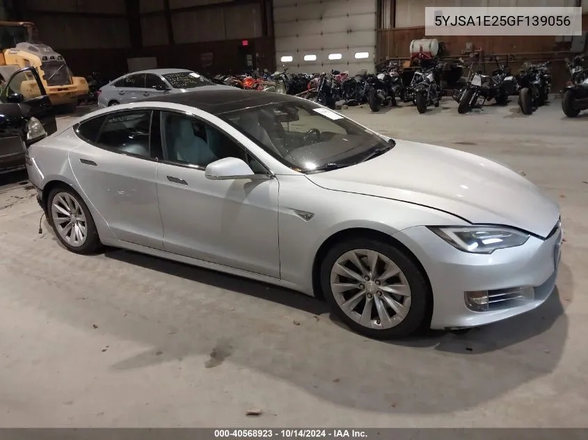 2016 Tesla Model S 60D/70D/75D/85D/90D VIN: 5YJSA1E25GF139056 Lot: 40568923