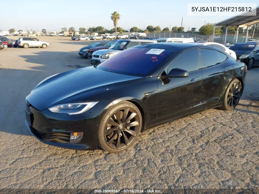 5YJSA1E12HF215812 2017 Tesla Model S 60/75