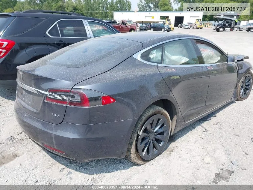 5YJSA1E28HF208727 2017 Tesla Model S 100D/60D/75D/90D/P100D