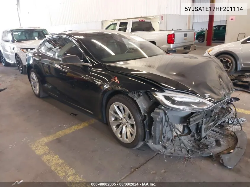 5YJSA1E17HF201114 2017 Tesla Model S 60/75