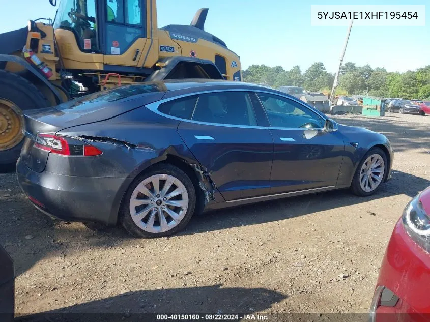 5YJSA1E1XHF195454 2017 Tesla Model S 60/75