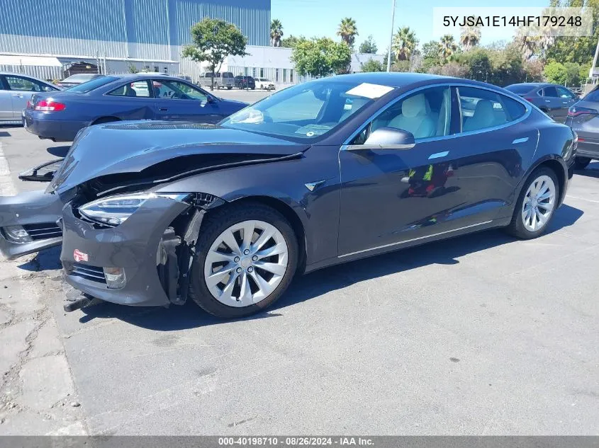 5YJSA1E14HF179248 2017 Tesla Model S 60/75