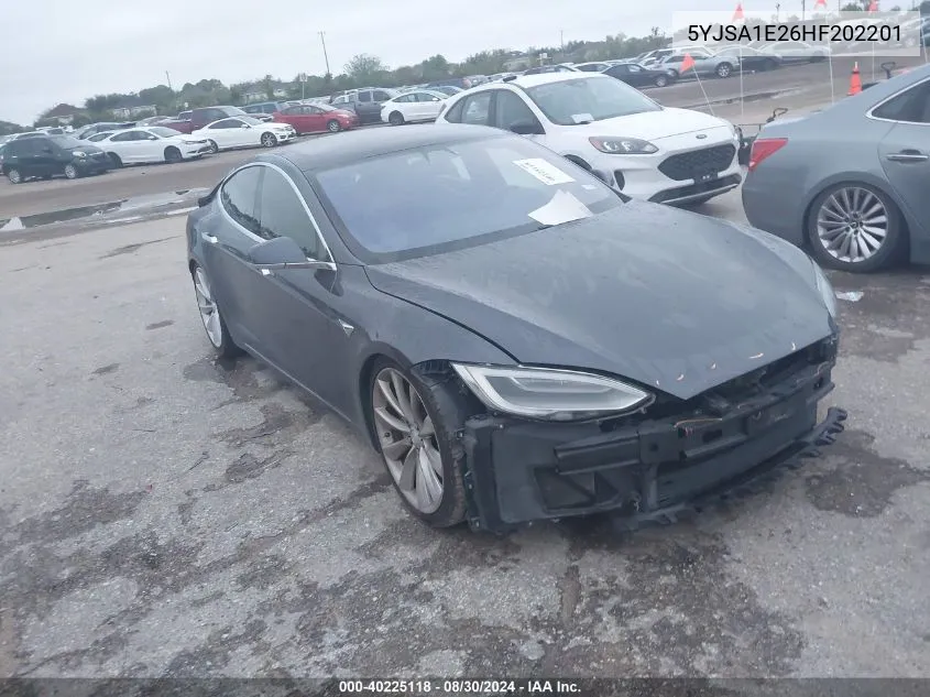 5YJSA1E26HF202201 2017 Tesla Model S