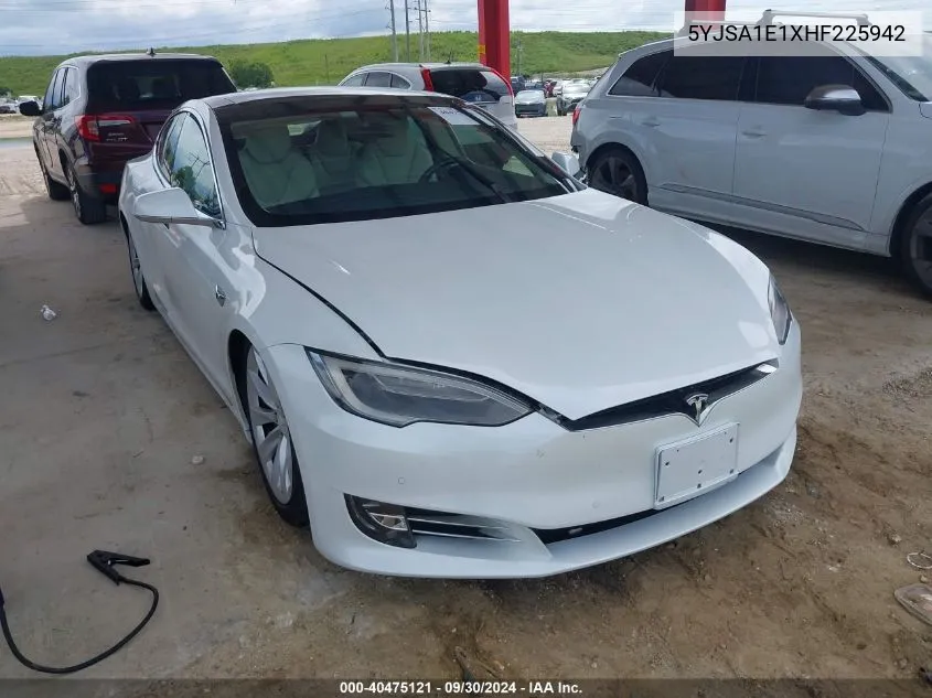 5YJSA1E1XHF225942 2017 Tesla Model S 60/75