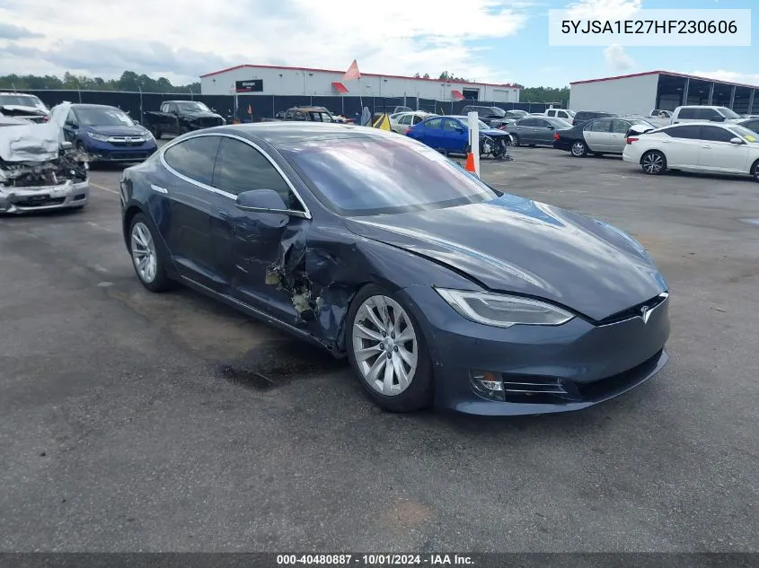 5YJSA1E27HF230606 2017 Tesla Model S 100D/60D/75D/90D/P100D