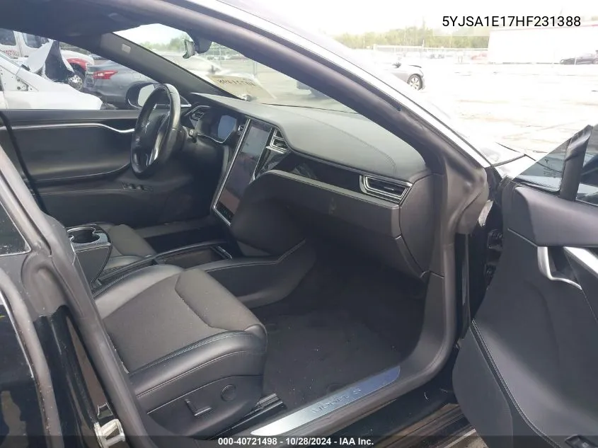 5YJSA1E17HF231388 2017 Tesla Model S 60/75