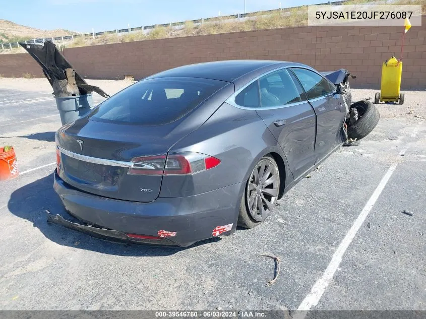 5YJSA1E20JF276087 2018 Tesla Model S