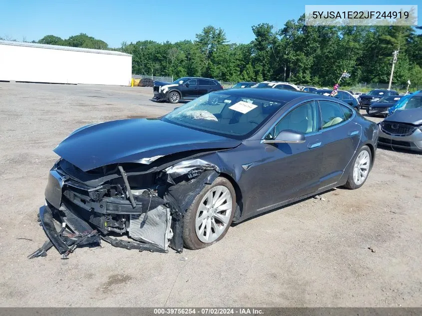 5YJSA1E22JF244919 2018 Tesla Model S 100D/75D/P100D