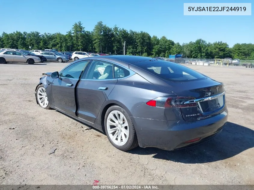 5YJSA1E22JF244919 2018 Tesla Model S 100D/75D/P100D