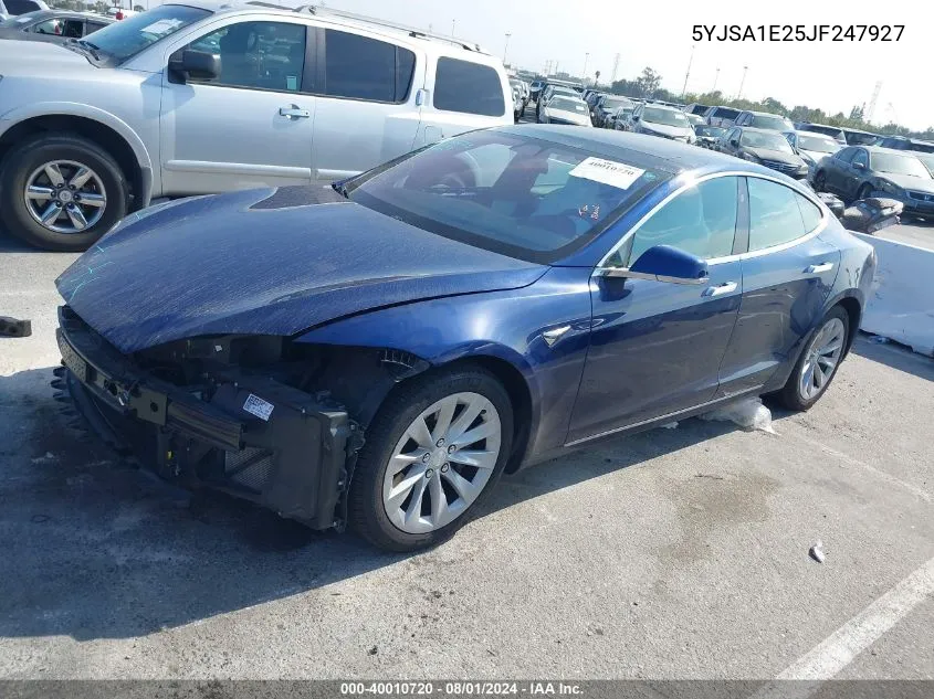 5YJSA1E25JF247927 2018 Tesla Model S 100D/75D/P100D