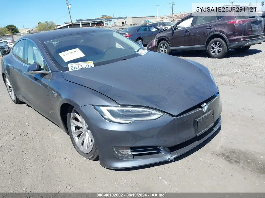 2018 Tesla Model S 100D/75D/P100D VIN: 5YJSA1E25JF291121 Lot: 40102002