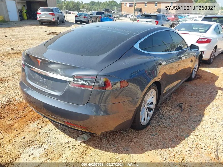 5YJSA1E21JF260321 2018 Tesla Model S 100D/75D/P100D