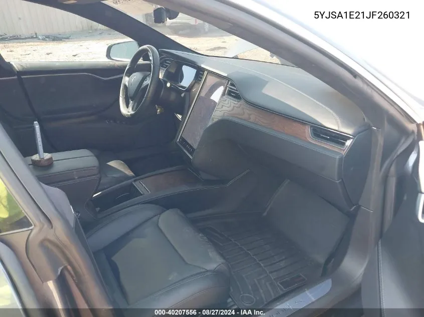 5YJSA1E21JF260321 2018 Tesla Model S 100D/75D/P100D