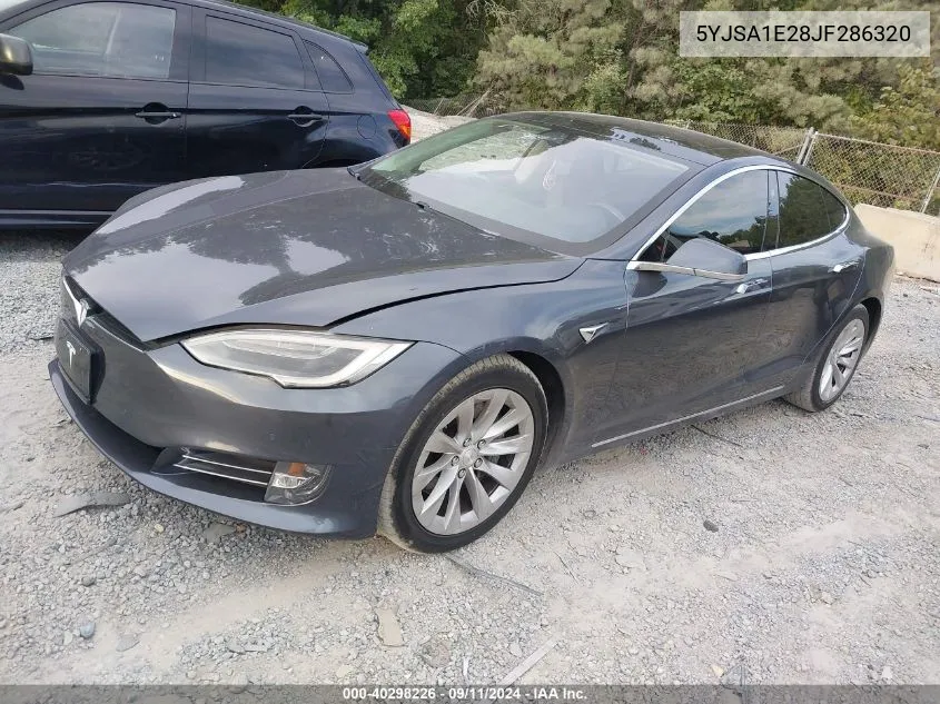 5YJSA1E28JF286320 2018 Tesla Model S 100D/75D/P100D