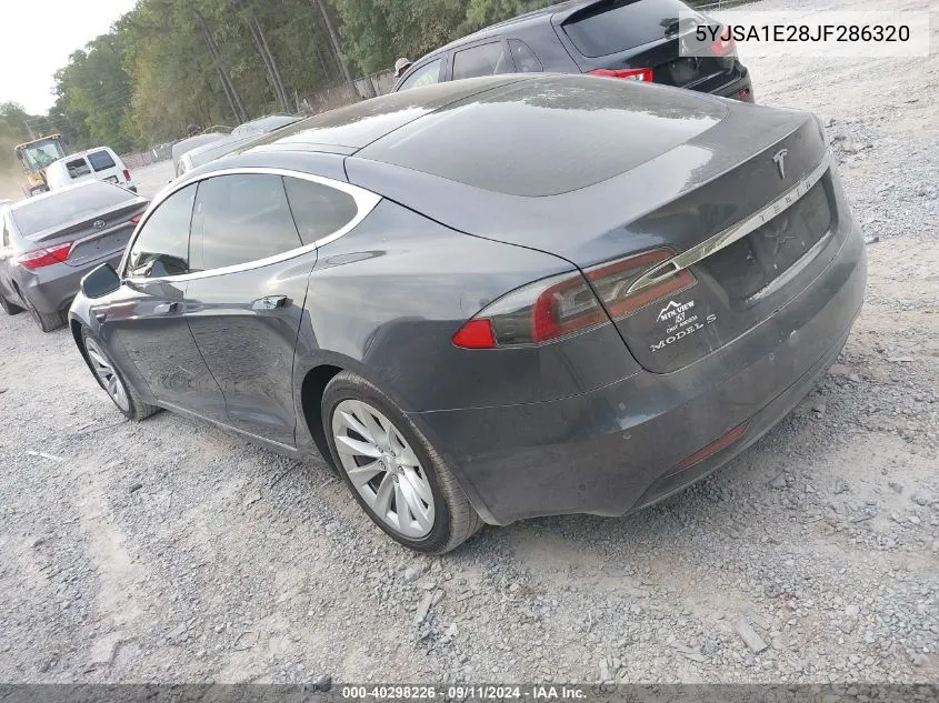 5YJSA1E28JF286320 2018 Tesla Model S 100D/75D/P100D