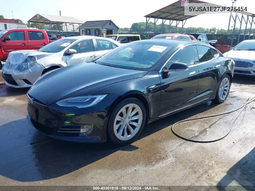 5YJSA1E27JF275454 2018 Tesla Model S 100D/75D/P100D