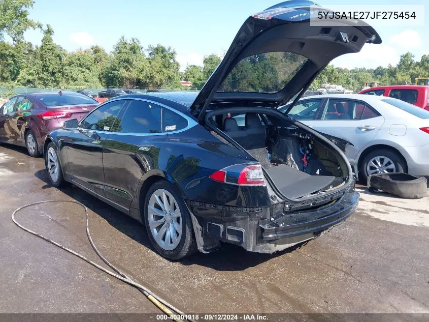 5YJSA1E27JF275454 2018 Tesla Model S 100D/75D/P100D