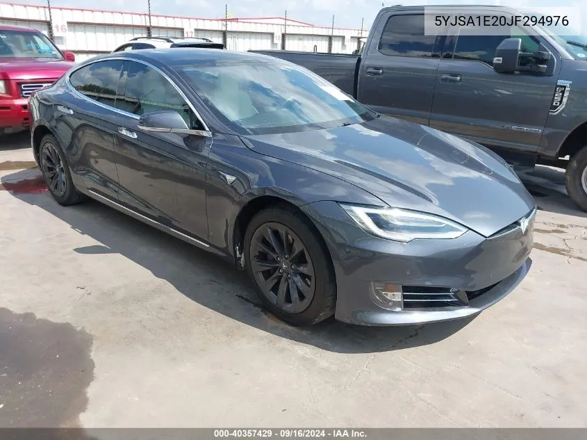 5YJSA1E20JF294976 2018 Tesla Model S 100D/75D/P100D