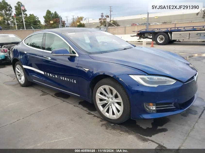 2018 Tesla Model S 100D/75D/P100D VIN: 5YJSA1E2XJF291390 Lot: 40778125