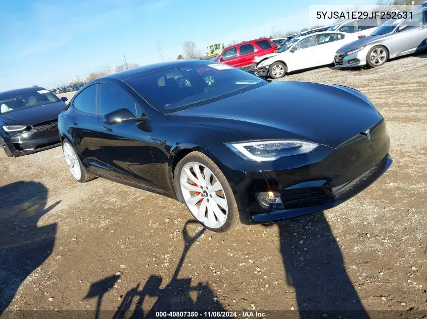 5YJSA1E29JF252631 2018 Tesla Model S 100D/75D/P100D