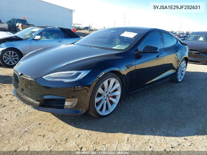 5YJSA1E29JF252631 2018 Tesla Model S 100D/75D/P100D