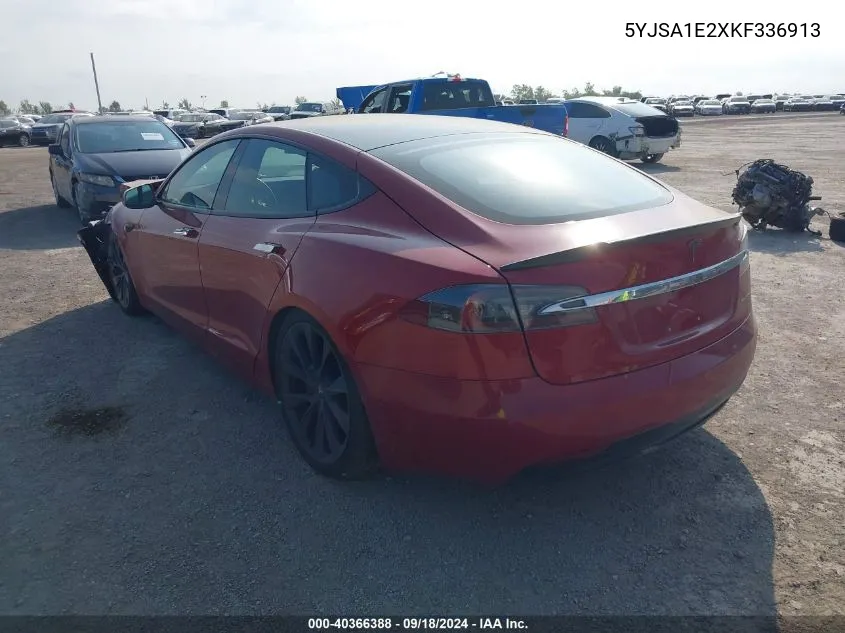 5YJSA1E2XKF336913 2019 Tesla Model S 100D/75D/Long Range/Standard Range