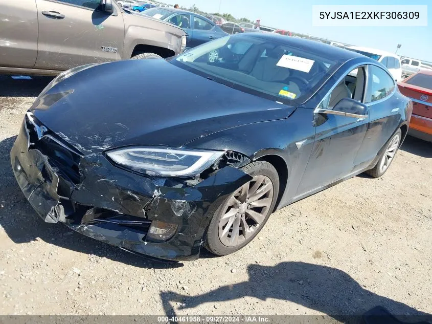 5YJSA1E2XKF306309 2019 Tesla Model S 100D/75D/Long Range/Standard Range