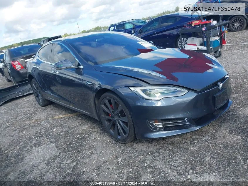 5YJSA1E47LF350478 2020 Tesla Model S