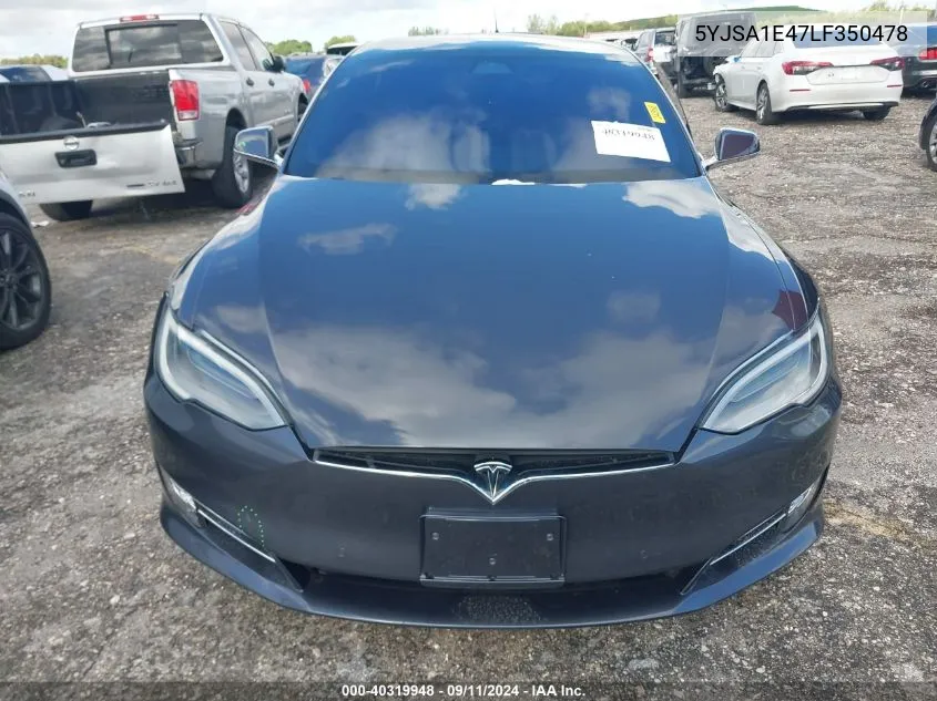 5YJSA1E47LF350478 2020 Tesla Model S