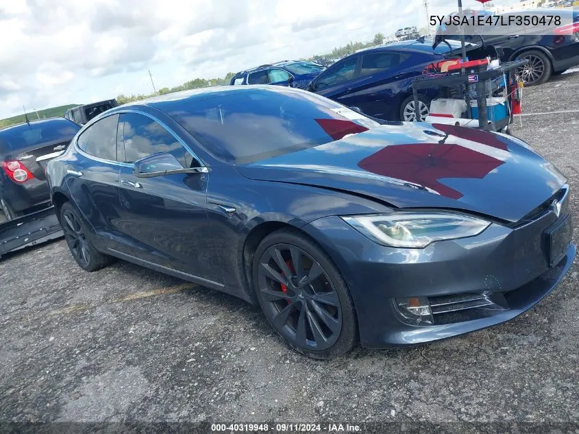 5YJSA1E47LF350478 2020 Tesla Model S