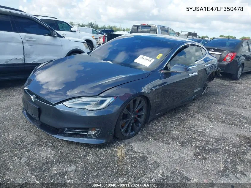 5YJSA1E47LF350478 2020 Tesla Model S