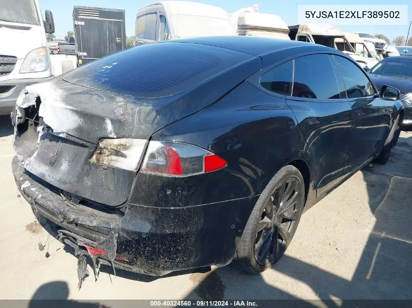 5YJSA1E2XLF389502 2020 Tesla Model S