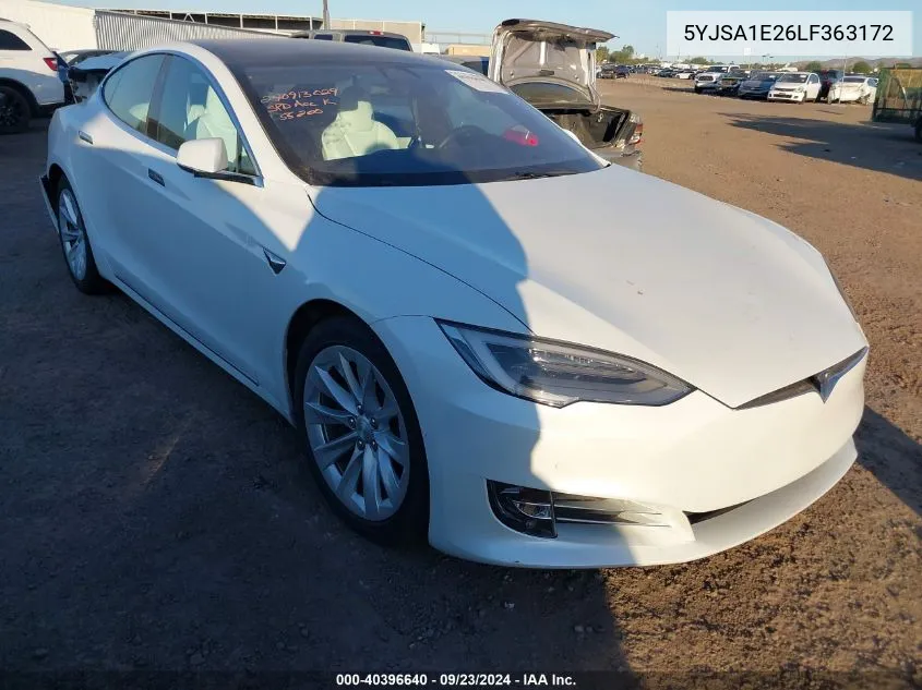 5YJSA1E26LF363172 2020 Tesla Model S Long Range Dual Motor All-Wheel Drive/Long Range Plus Dual Motor All-Wheel Drive