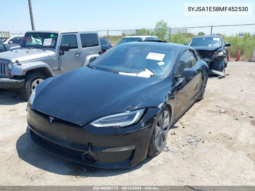 5YJSA1E58MF452530 2021 Tesla Model S