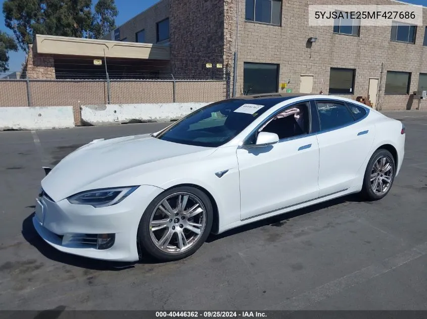 5YJSA1E25MF427686 2021 Tesla Model S Long Range Dual Motor All-Wheel Drive/Long Range Plus Dual Motor All-Wheel Drive