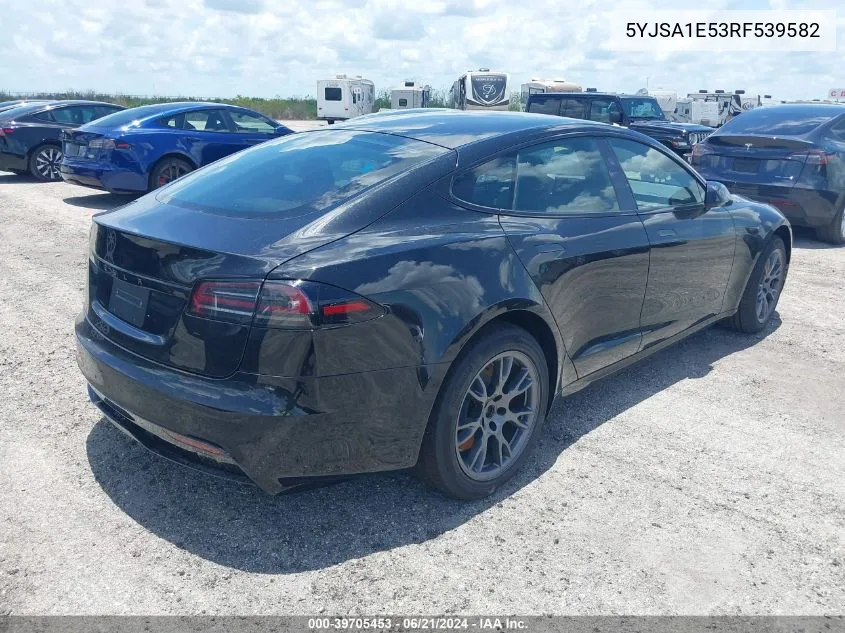 5YJSA1E53RF539582 2024 Tesla Model S Long Range