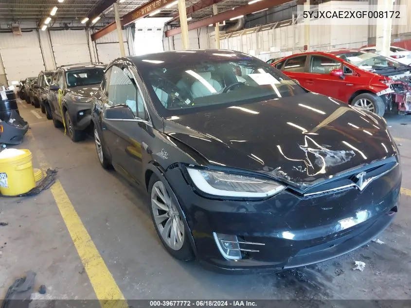 5YJXCAE2XGF008172 2016 Tesla Model X 60D/70D/75D/90D