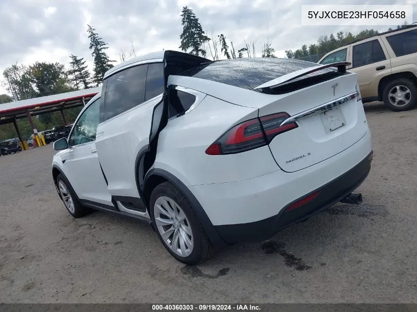 5YJXCBE23HF054658 2017 Tesla Model X 100D/75D/90D