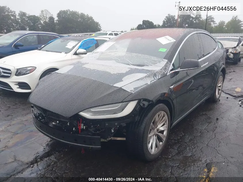 5YJXCDE26HF044556 2017 Tesla Model X