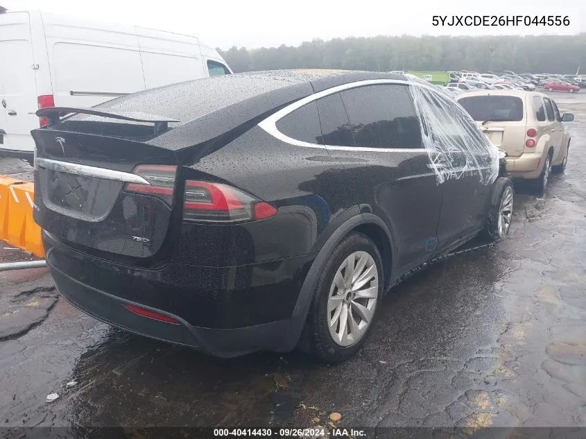 5YJXCDE26HF044556 2017 Tesla Model X