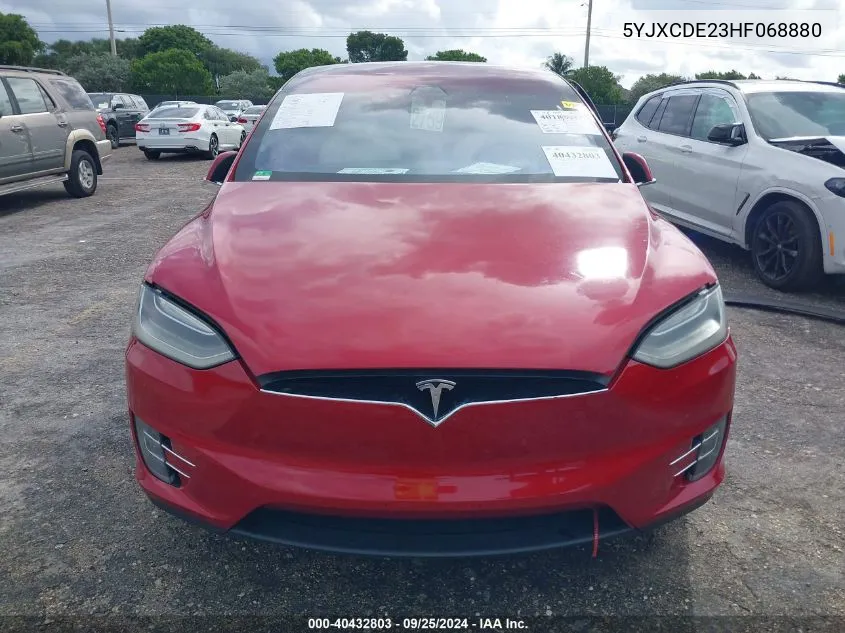 5YJXCDE23HF068880 2017 Tesla Model X 100D/75D/90D