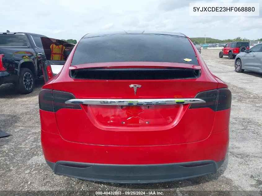 5YJXCDE23HF068880 2017 Tesla Model X 100D/75D/90D