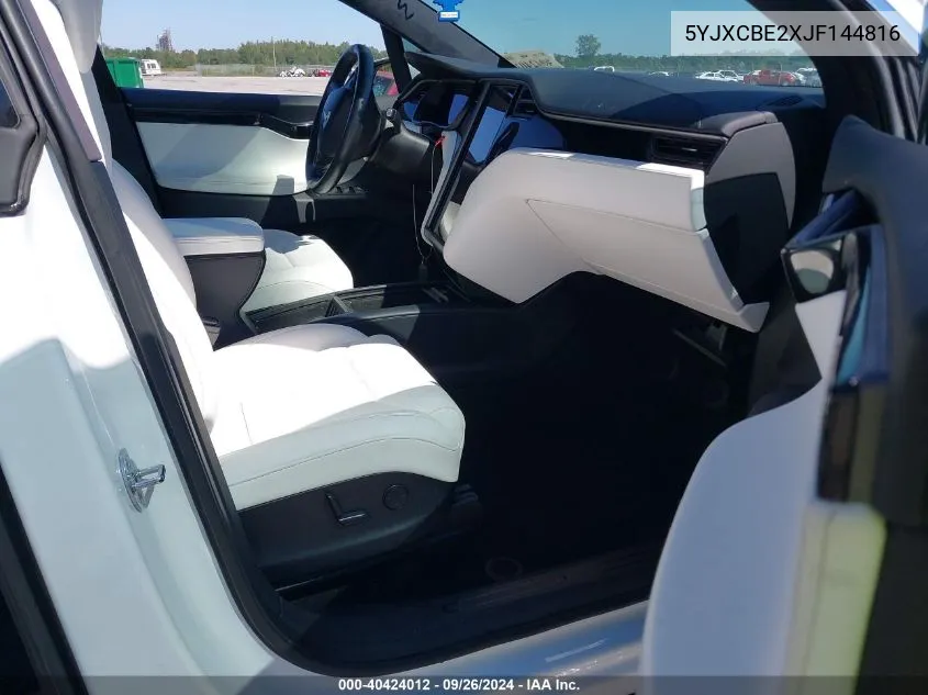 5YJXCBE2XJF144816 2018 Tesla Model X