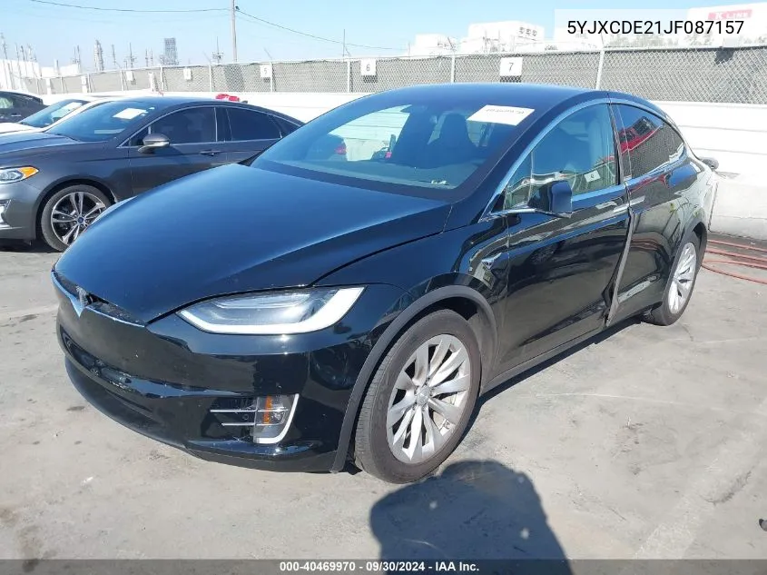 5YJXCDE21JF087157 2018 Tesla Model X 100D/75D/P100D