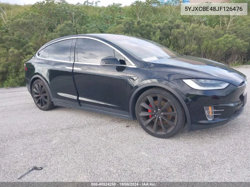 5YJXCBE48JF126476 2018 Tesla Model X