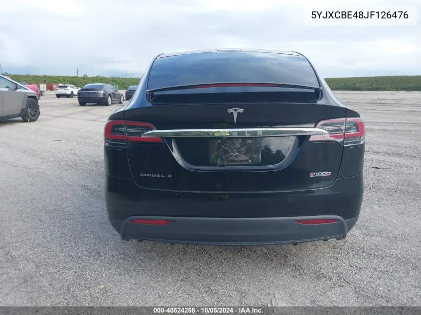 5YJXCBE48JF126476 2018 Tesla Model X