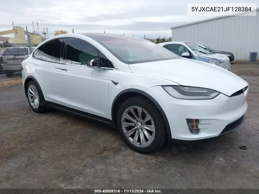 5YJXCAE21JF128384 2018 Tesla Model X 100D/75D/P100D