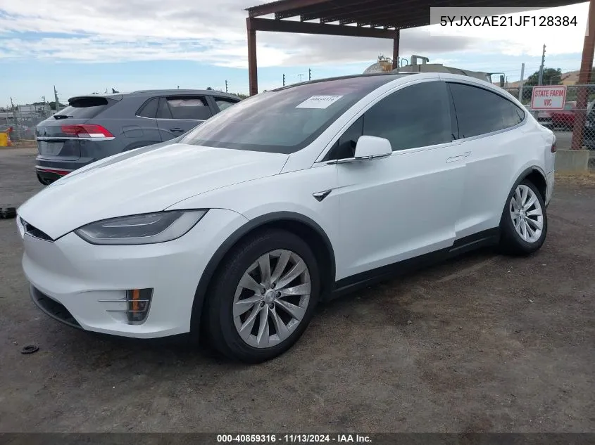 5YJXCAE21JF128384 2018 Tesla Model X 100D/75D/P100D