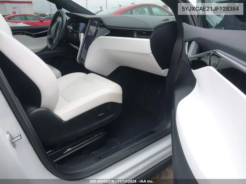 5YJXCAE21JF128384 2018 Tesla Model X 100D/75D/P100D